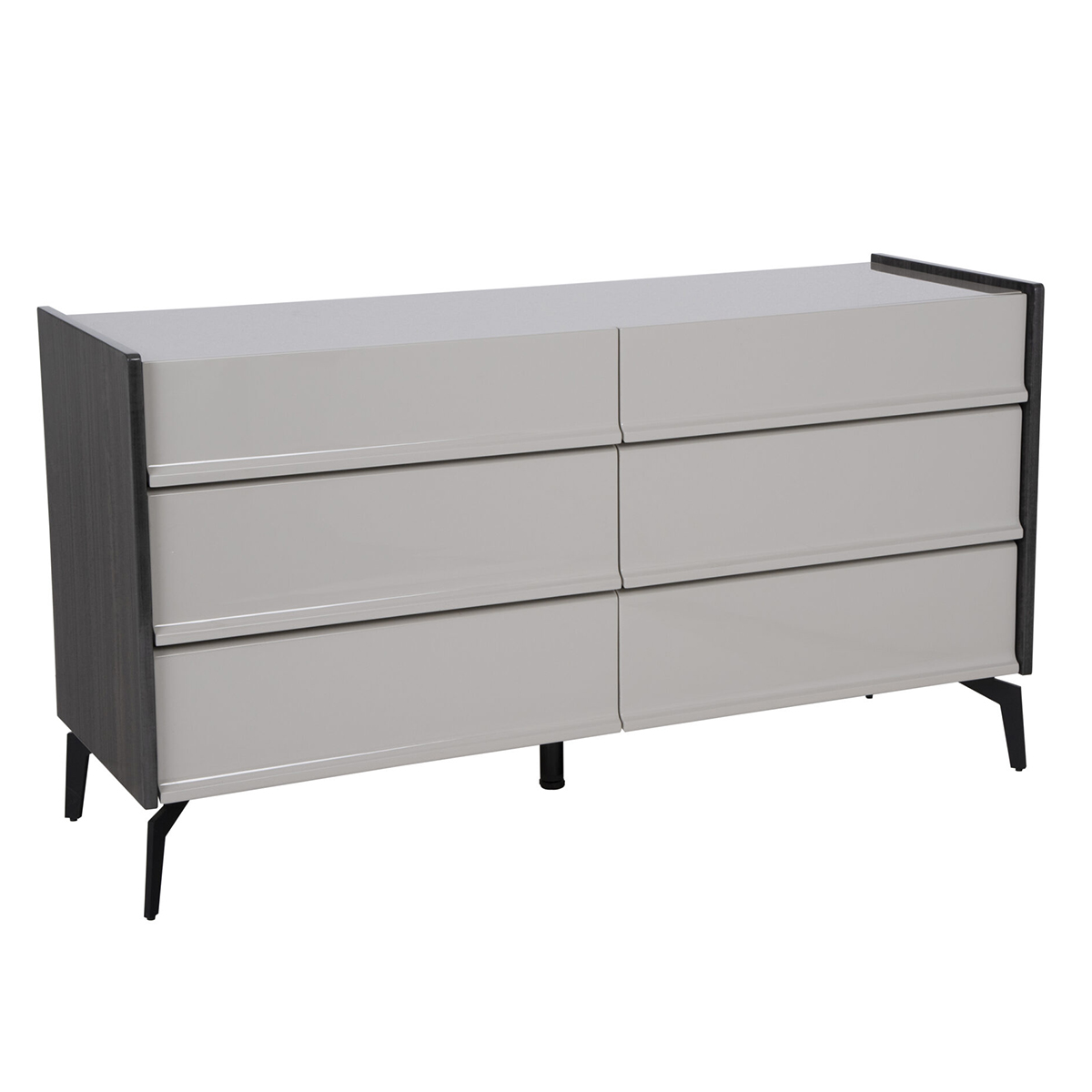 Bellway Slate Grey & Cashmere 6 Drawer Chest