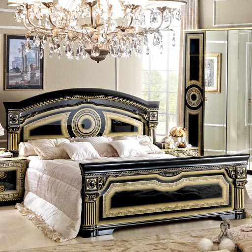 Silver 5ft King Or 6ft Super Bed, Italian King Bed