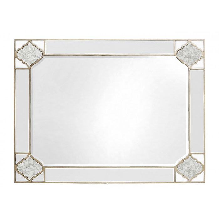 Mackenzie Mirrored Antique Trim Rectangular 120x90cm Mirror