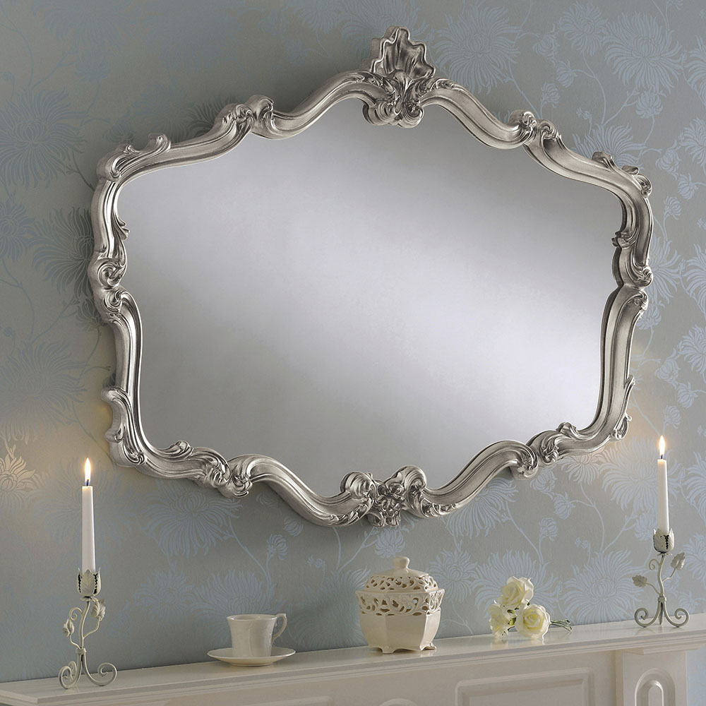 Gold Regency Ornate Mirror