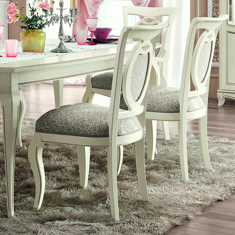 Fabrina Ivory Ash Upholstered Dining Chair