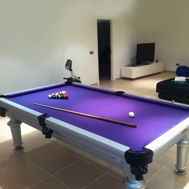 The Classic 7ft Solid Hardwood Pool Entertainment Dining Table