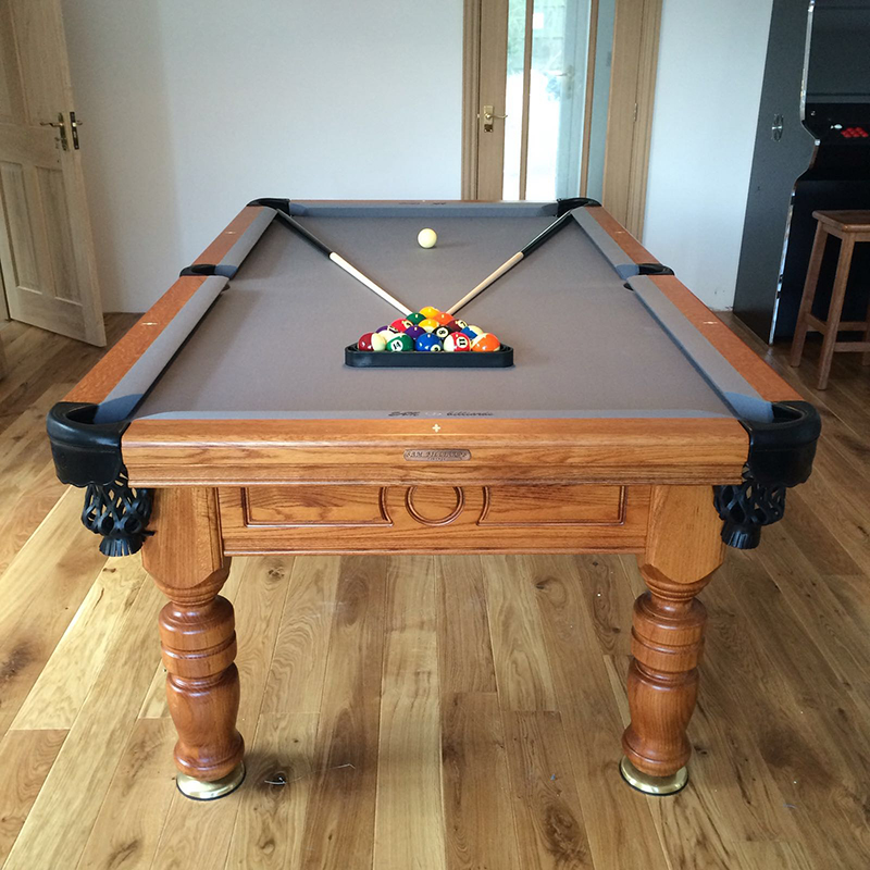 Madrid 7ft High Gloss Pool & Entertainment Dining Table