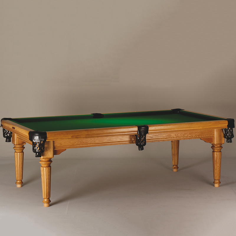 Vienna 8ft Solid Hardwood Pool Entertainment Dining Table