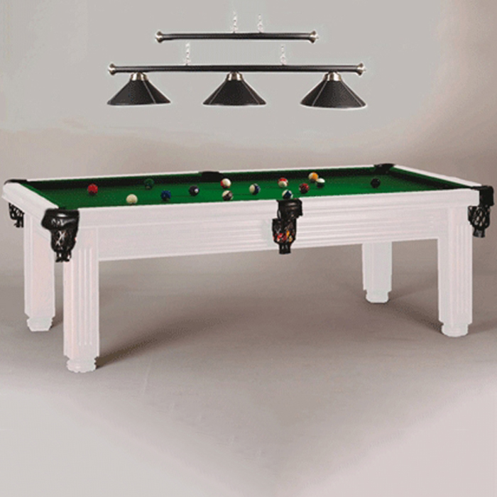 Oporto 6ft Solid Hardwood Pool & Entertainment Dining Table